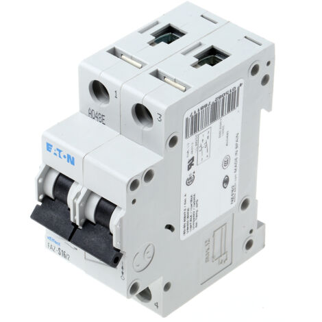 Disjoncteur FAZ 2P 16A 10kA (IEC/EN 60947 2) cbe S 000278811 EATON FAZ S16/2