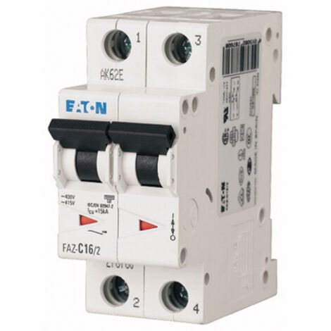 Disjoncteur FAZ 2P 20A 10kA (IEC/EN 60947 2) cbe S 000278812 EATON FAZ S20/2