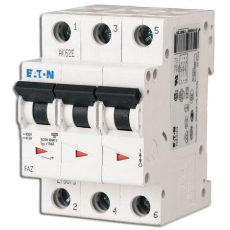 Disjoncteur FAZ 3P 20A 15kA (IEC/EN 60947 2) cbe Z 000278928 EATON FAZ Z20/3