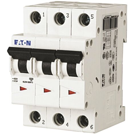 Disjoncteur FAZ 3P 32A 10kA (IEC/EN 60947 2) cbe D 000168084 EATON FAZ6 D32/3