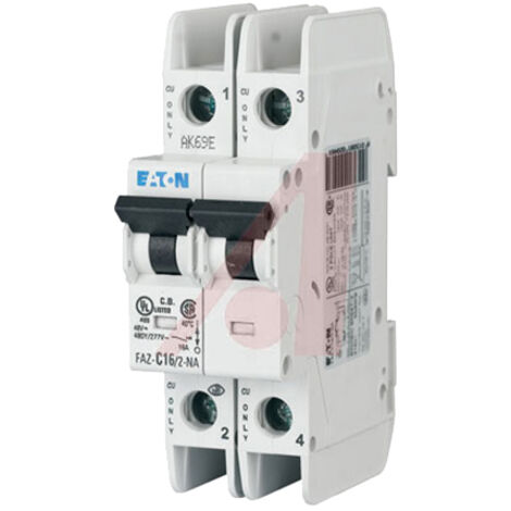 Disjoncteur FAZ cbe C 20A 2P NA UL 000102171 EATON FAZ C20/2 NA