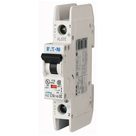 Disjoncteur FAZ cbe C 32A 1P NA DC 000113766 EATON FAZ C32/1 NA DC