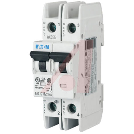 Disjoncteur FAZ cbe D 20A 2P NA UL 000102191 EATON FAZ D20/2 NA