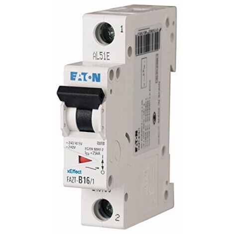 Disjoncteur FAZT cbe B 1P 10A 000240787 EATON FAZT B10/1