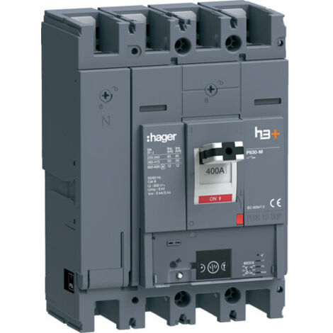 Disjoncteur h3+ P630 Energy 4x400A 50kA)