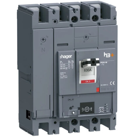 Disjoncteur h3+ P630 Energy 4x630A 50kA)