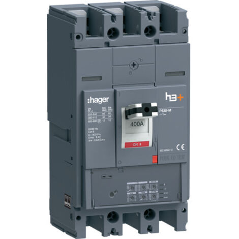 Disjoncteur h3+ P630 LSI 3x400A 50kA)