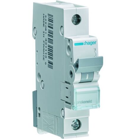 Disjoncteur HAGER C4A MCN104E monophasé