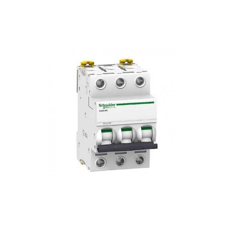 Schneider Electric - Schneider A9F90325 Disjoncteur à déclenchement instantané 25 a - 3P - iC60L - Courbe ma