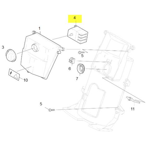 DISJONCTEUR INTERRUPTEUR POUR NETTOYEUR HAUTE-PRESSION KARCHER - 66311960