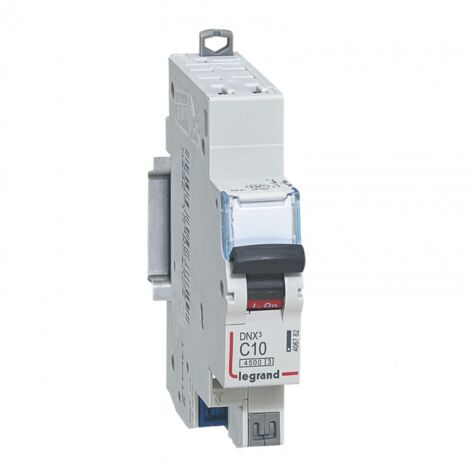 Disjoncteur modulaire DNX3 courbe C Ph+N à vis - 4,5kA 230V