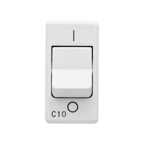 DISJONCTEUR MAG.1P C10 3KA 230V SY/WT GEWISS GW20432