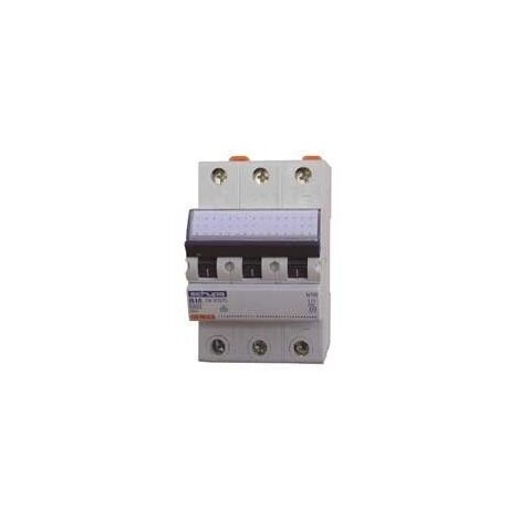 DISJONCTEUR MAGNETO-THERM.3P B25 10KA 3M GEWISS GW92570