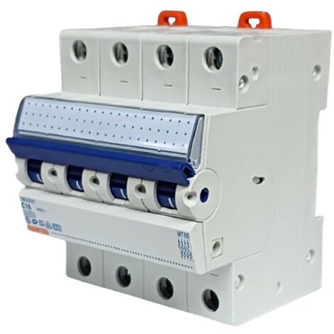DISJONCTEUR MAGNETO-THERM.4P C16 6KA 4M GEWISS GW92087