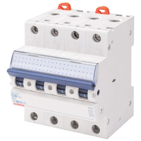 DISJONCTEUR MAGNETO-THERM.4P C50 6KA 4M GEWISS GW92092