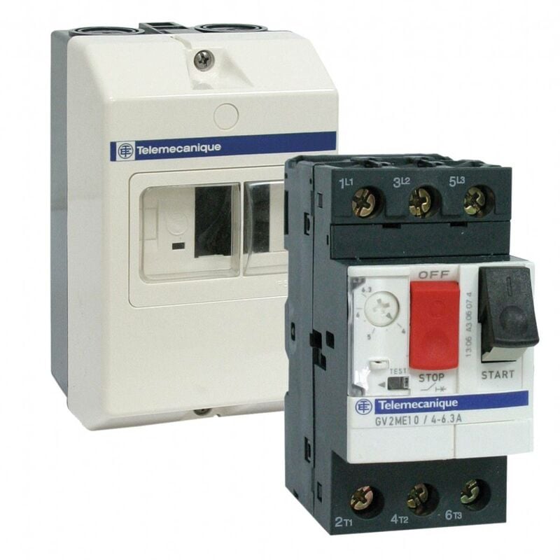 Disjoncteur Magneto-Thermique 6 A 10a Avec Boitier Renson