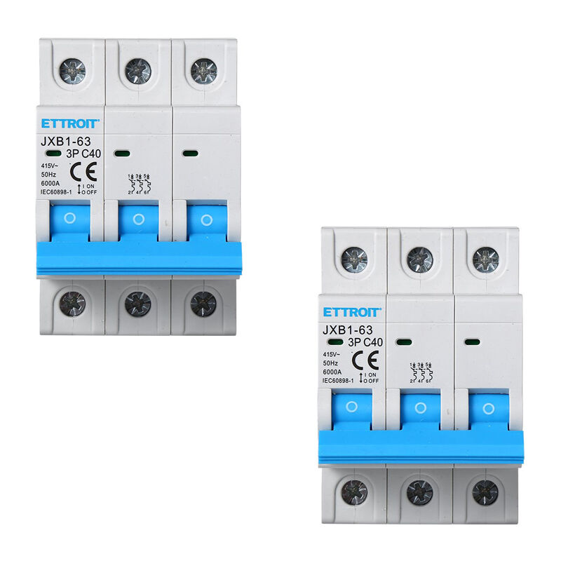 Disjoncteur Magnétothermique Automatique 3P 40A 220V 380V Sauvetage Stotz 2 Pièces