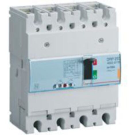 Disjoncteur magnétothermique DPX³250 pouvoir de coupure 25kA 400V - 4P - 100A - LEGRAND