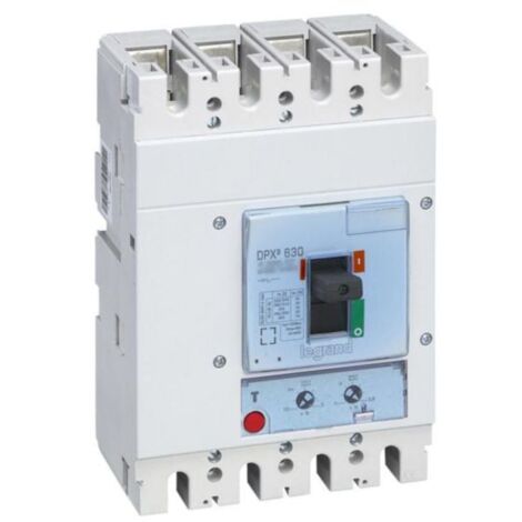 Disjoncteur magnétothermique DPX³630 pouvoir de coupure 36kA 400V - 4P - 320A - LEGRAND