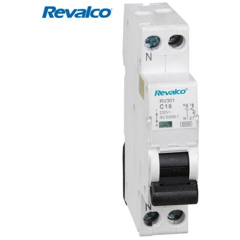 Disjoncteur Différentiel 25A 30mA Type AC – Courbe C, 1P+N, 6kA, Protection Contre Les Fuites Et Surcharges
