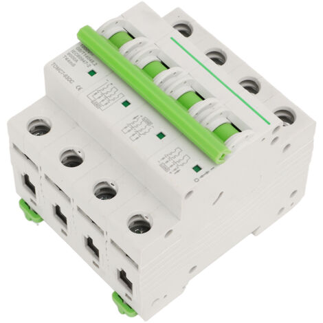 Disjoncteur MCB 1000V 50A pour Systèmes Solaires, Protection Photovoltaïque Haute Performance, Disjoncteur Miniature DC