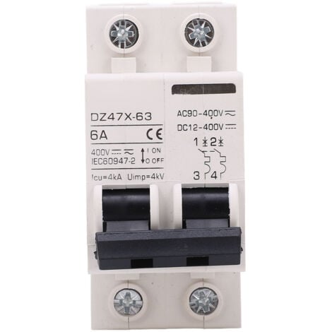 Disjoncteur 230V Disjoncteur Miniature 230V 16A Interrupteur Pneumatique 1P N Avec Protection