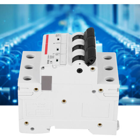 Disjoncteur miniature tripolaire GYM9-C65 10A 400V - Protection électrique fiable et durable