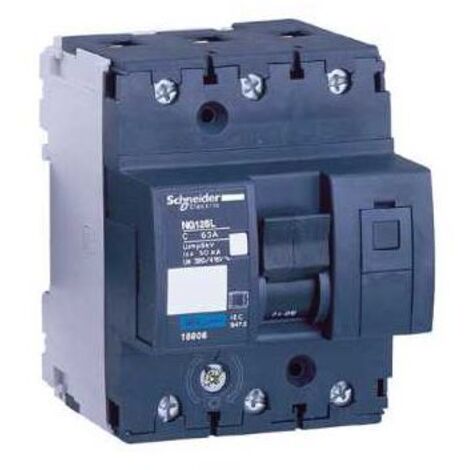 Disjoncteur modulaire Multi 9 NG125L 3 pôles 80 A courbe C - 18807