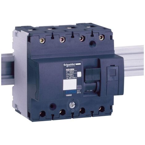 Disjoncteur modulaire Multi 9 NG125L 4 pôles 16 A courbe D - 18858