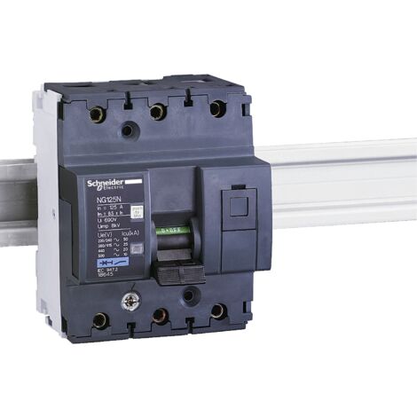 Disjoncteur modulaire Multi 9 NG125N 3 pôles 80 A courbe D - 18669