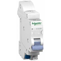 Disjoncteur modulaire Resi9 XE embrochable 1P+N - 16A - Courbe C - Schneider Electric