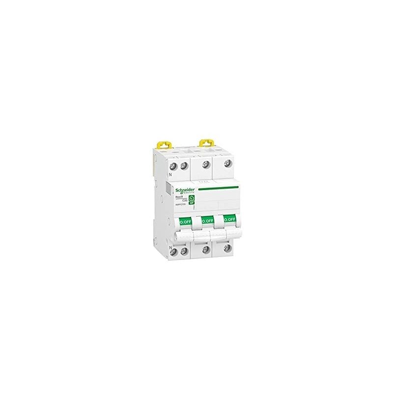 RESI9 xp - disjoncteur modulaire - 3P+N - 20A - courbe c - peignable Schneider Electric