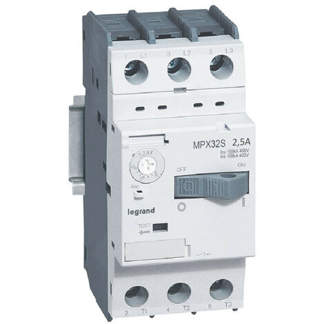 Disjoncteur Magnéto-Thermique SM2R5000 Triphasé avec Commande Rotative 34 à  50 A