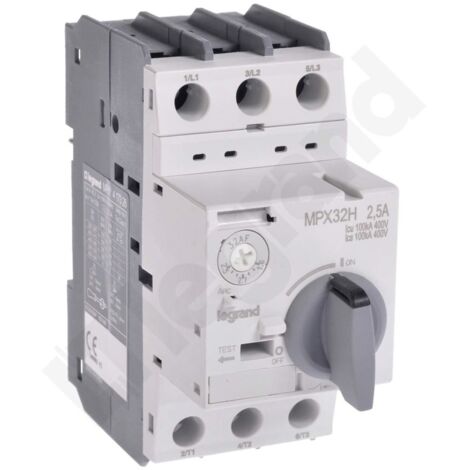 Disjoncteur moteur MPX3 32H 1,6-2,5 A haute capacité de court-circuit