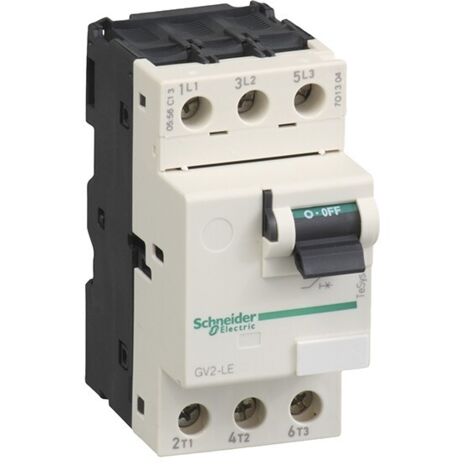 disjoncteur moteur - tesys gv2le - 4a - schneider electric gv2le08