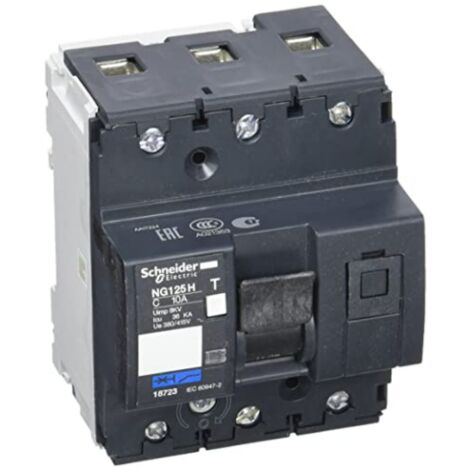 Disjoncteur NG125H 3P C10 - 18723