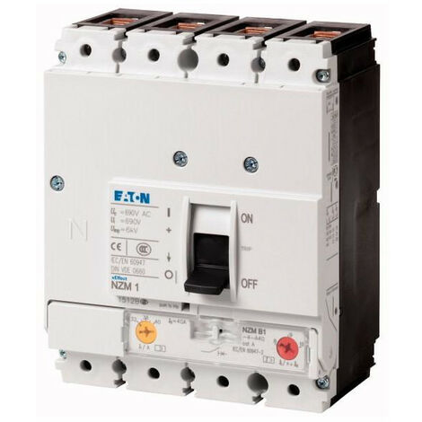 Disjoncteur NZM1 4P - prot cabl - 125A (000265809)