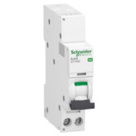 Disjoncteur Phase + neutre - 32 A - courbe C - 4,5kA - Auto/Vis - A9PK1632 - Schneider