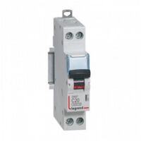 Disjoncteur Phase+Neutre 4500 6kA arrivée et sortie vis-20A courbe C - Legrand