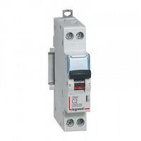 Disjoncteur Phase+Neutre 4500 6kA arrivée et sortie vis-2A courbe C - Legrand