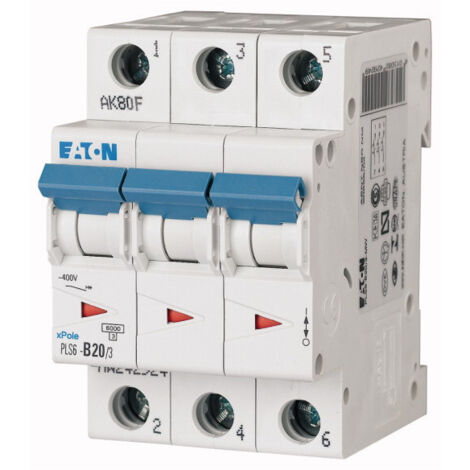 Disjoncteur PLS 3X20A 6kA courbe C (000242950)