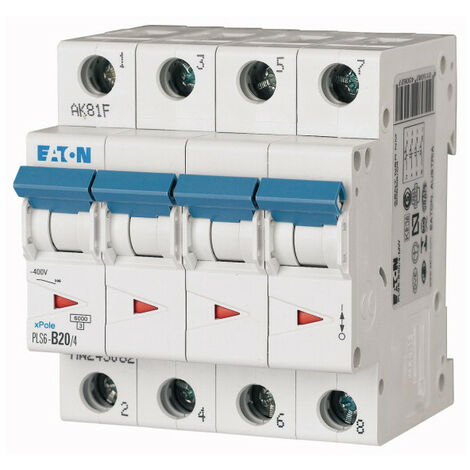 Disjoncteur PLS 4X20A 6kA courbe C (000243088)