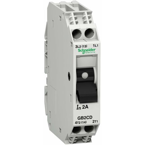 Disjoncteur pour circuit de contrôle GB2CD 16 A 1P plus N 1d - GB2CD21