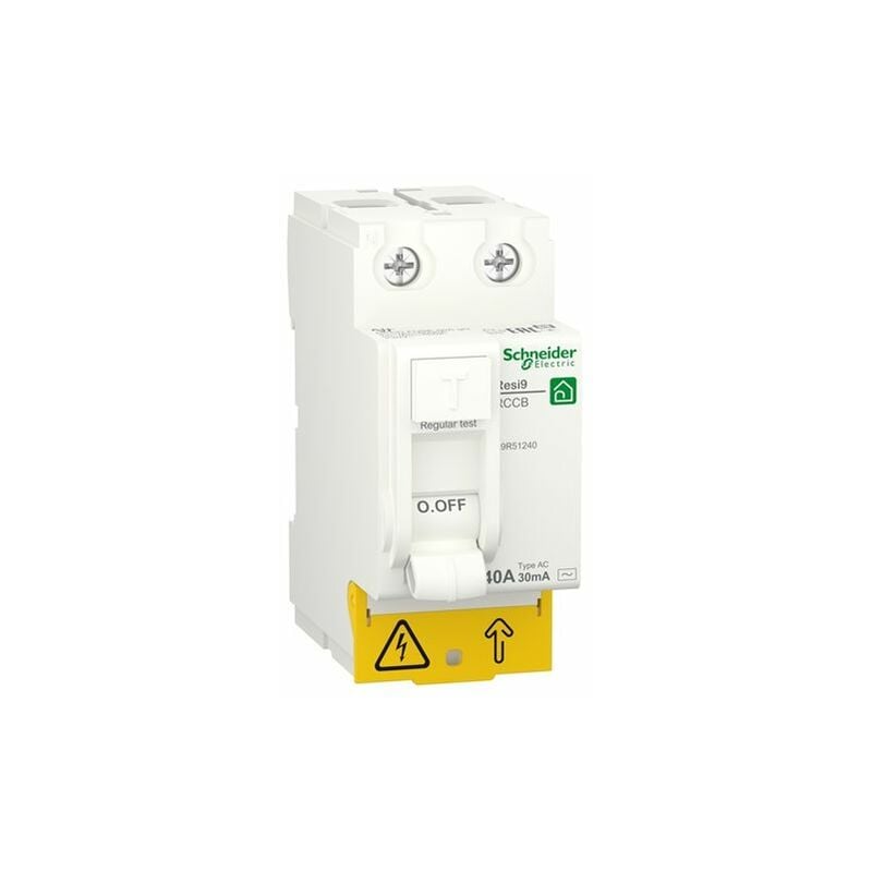 Disjoncteur RESI9 id 2P 40A 30mA ac