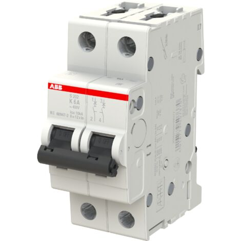Disjoncteur S200 2P K 6 6kA - ABB2CDS252001R0377