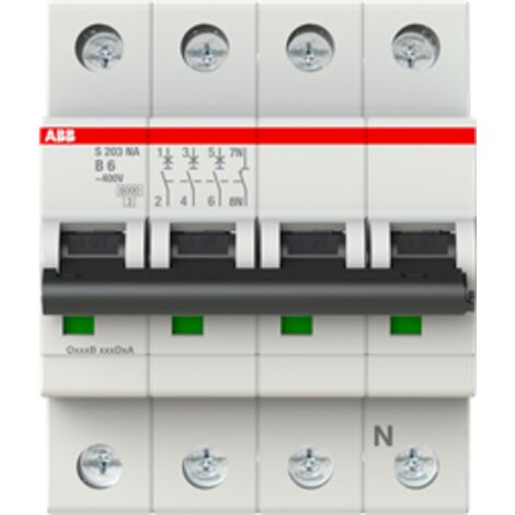 Disjoncteur S200 3P+N B 6 6kA NA - ABB2CDS253103R0065