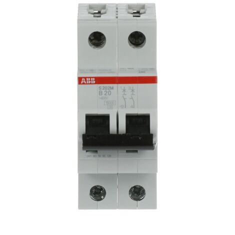 Disjoncteur S200M 2P B20 10kA - ABB2CDS272001R0205