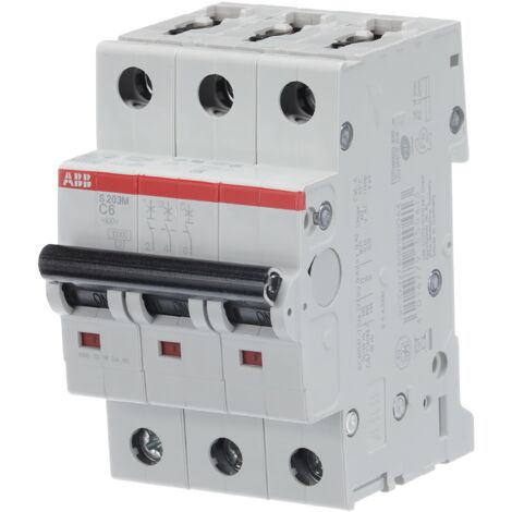 Disjoncteur S200M 3P C6 10kA - ABB2CDS273001R0064