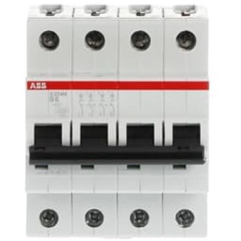 Disjoncteur S200M 4P B6 10kA - ABB2CDS274001R0065