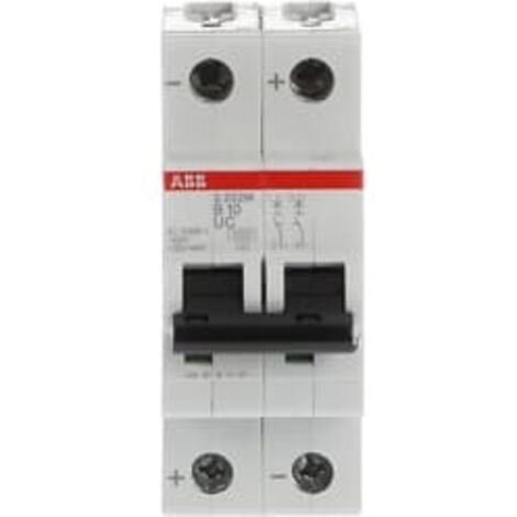Disjoncteur S200MUC 2P B10 10kA DC - ABB2CDS272061R0105